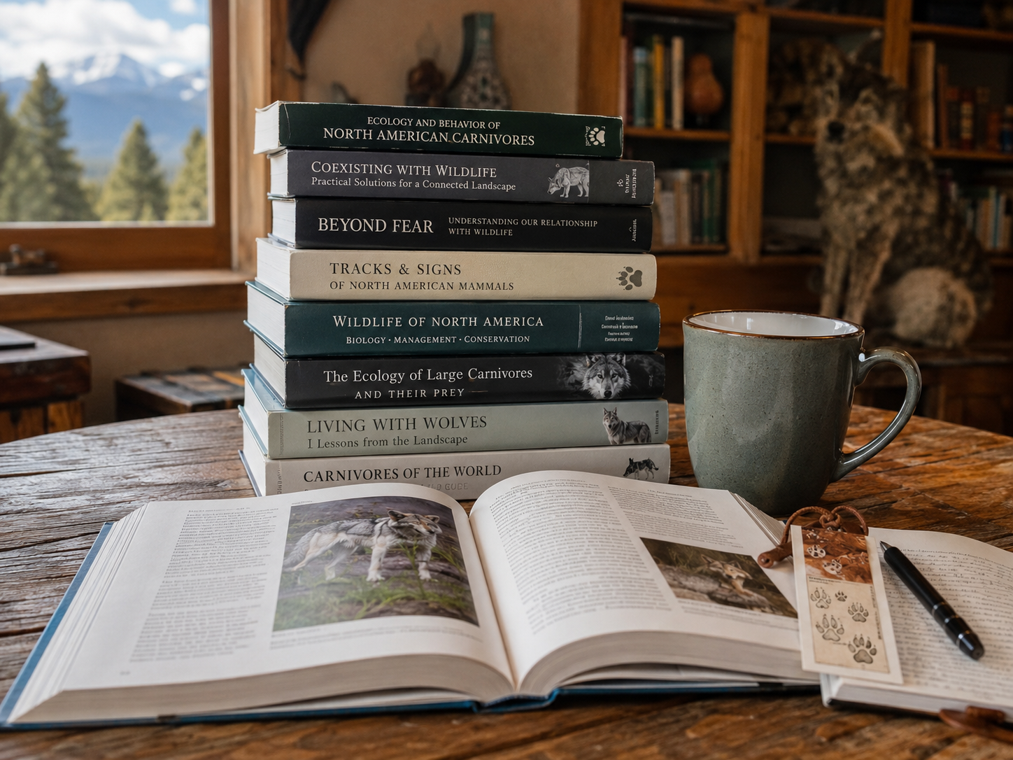 Recommended books about carnivores and wildlife